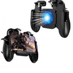 Gamepad Controle para Celular com Gatilho integrado e Cooler para resfriamento Android IOS