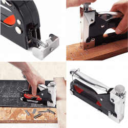 Grampeador Tapeceiro Alta Pressão Profissional Manual