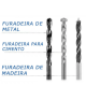 KIT DE BROCAS UNIVERSAL COM 9PCS