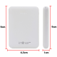 Power Bank Carregador Portátil Slim 5000mAh 2 Usb -Original da INOVA PRIME