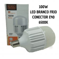 Lâmpada Led Super Bulbo 45w, 50w, 65w, E27 Bivolt 6500K Branco Frio B&D