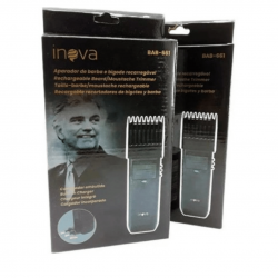 Máquina Cortar barbear Cabelo fazer Barba Pezinho Recarregável depilar Sem fio BAB-661