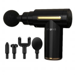 Mini Pistola Massageadora Muscular Eletrica Portatil Silenciosa Potente Massage Gun