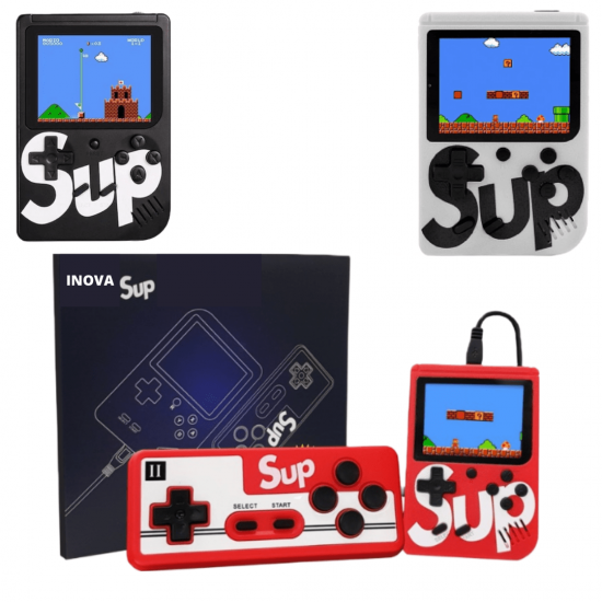 Mini Video Game Portátil Sup Game Box - 400 Jogos Em 1