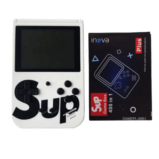 Mini Game Portátil com Controle Sup Game Box Plus 400 Jogos