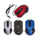 Mouse Com Fio usb optico 1200 Dpi PC&Notebook