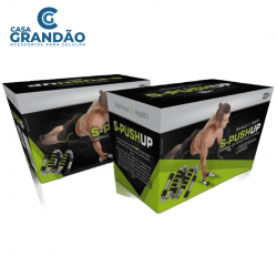 Par de Apoio Para Flexão De Braço , confeccionada em Aço GB57161