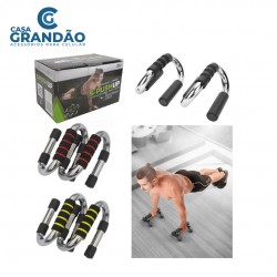 Par de Apoio Para Flexão De Braço , confeccionada em Aço GB57161
