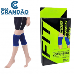 Par De Joelheira Elástica Anatômica Para Compressão mb