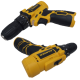 Parafusadeira Furadeira Bateria 12V com Impacto Bivolt Maleta Ranger