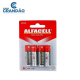 Pilha AA Alfacell  Comum Com 04 Unidades 1.5v R6P4B/ AA