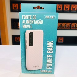 Power Bank Inova com 10000mAh 3 Portas Usb com Display LCD - Inova
